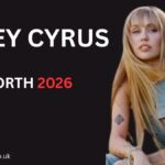 Miley Cyrus portrait representing her estimated $160 million net worth in 2026