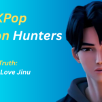 vJinu KPop Demon Hunters character featured in a fan guide image explaining why Jinu is one of the most popular characters in KPop Demon Hunters.