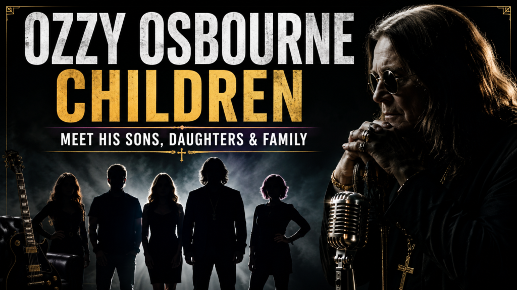 Ozzy Osbourne Children – Meet His Sons, Daughters and Family