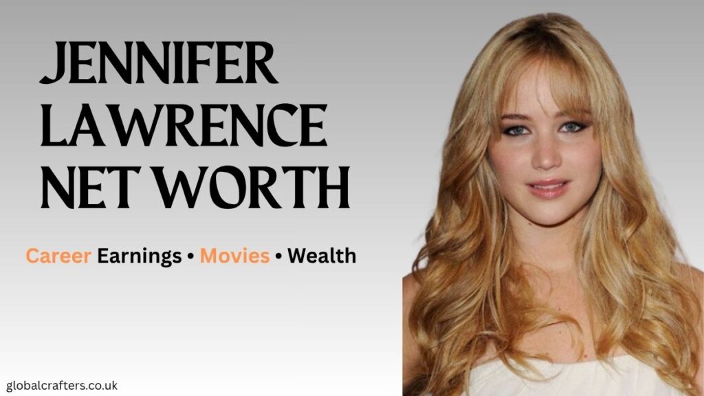 Jennifer Lawrence net worth featuring the Hollywood actress at a luxury event, highlighting her career earnings, movie success, and financial achievements.