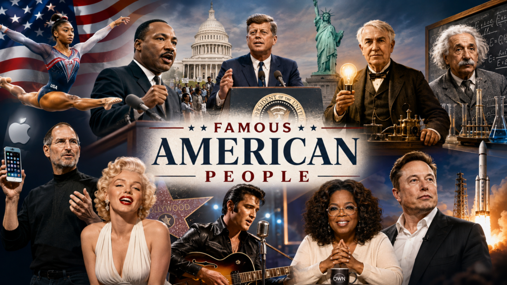 famous american people