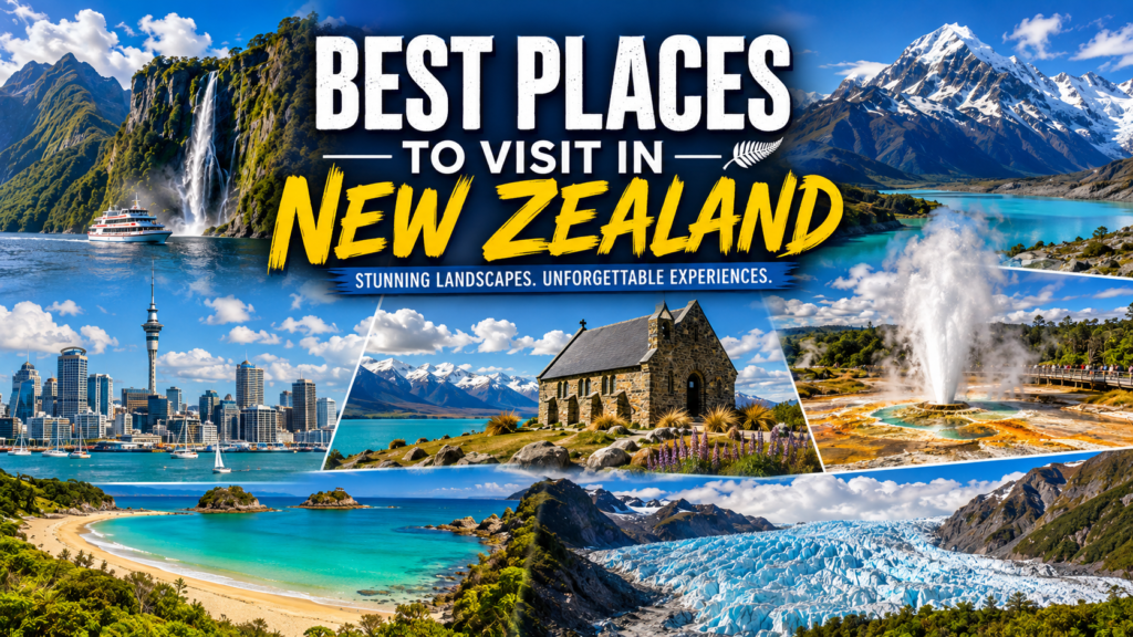 best places to visit in new zealand