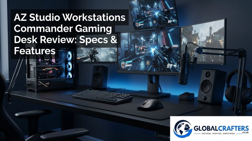 AZ Studio Workstations Commander Gaming Desk